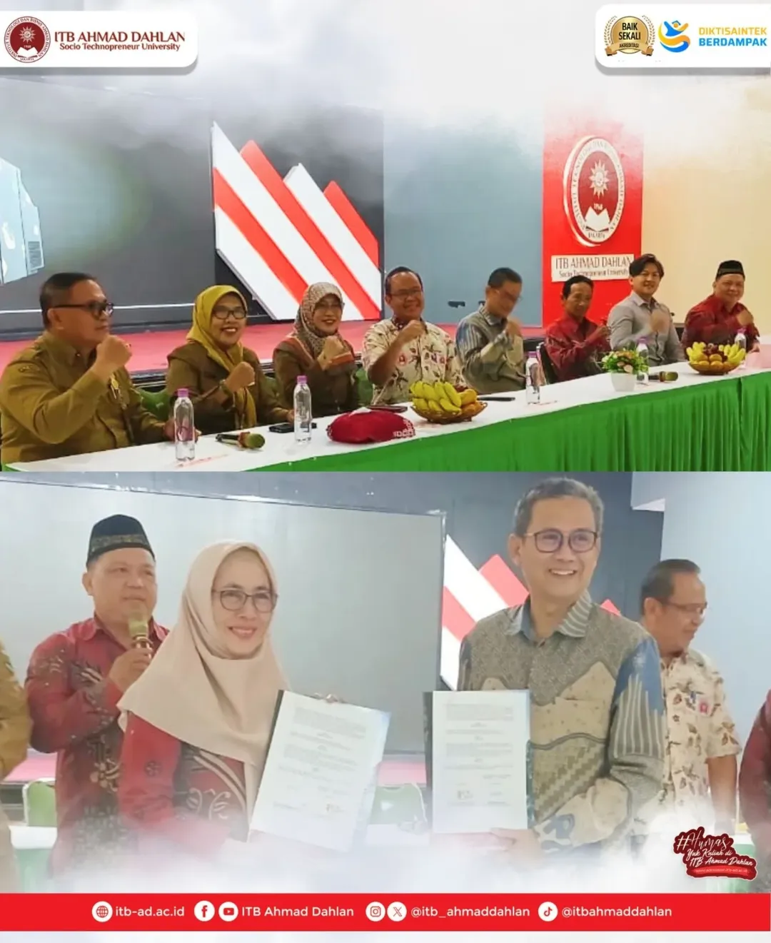 ITB Ahmad Dahlan Jakarta Jalin Kerja Sama Strategis dengan FKKSS SMA Tangerang Selatan